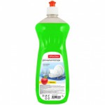 Средство для мытья посуды OfficeClean "Яблоко", пуш-пул, 1,0л 230188