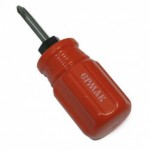 Отвертка 2в1 переставная красная (+/-) 6*38