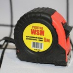 Рулетка WSM 5 м обрезиненный корпус (25мм)
