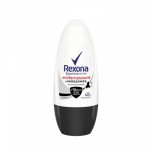 REXONA дез ролик Антибактериальный Невидимый на черном и белом 50 мл
