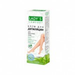 LADY`S Крем д/деп д/всех тип.кожи тела, с увл.компл., экстр.АЛОЭ-ВЕРА 100мл