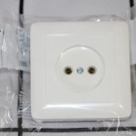 Розетка 1м  Schneider Хит СУ белая, внутр. земля РС10-132-Б 28664