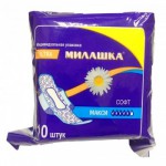 МИЛАШКА ультра макси софт /фиолет/ 10шт