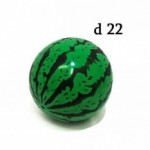 МЯЧ D22/5 с рисунком Арбуз 22см