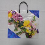 Пакет  38*35 см с пласт. ручками Букетики