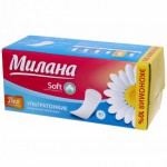 МИЛАНА Ежедн Ультратонкие Део Софт Цветы 40шт