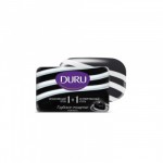 Мыло DURU  80 гр 1 + 1  Cream+Активированный уголь