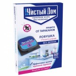 Инсектицид Чистый Дом ловушка от тараканов и муравьев 6шт