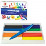 Пластилин 08цв."Классика" со стеком 160г /12С867-08 /ЛУЧ