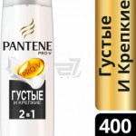 PANTENE Шампунь 400 2 в 1  Густые и крепкие  д/ тонких волос