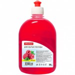 Средство для мытья посуды OfficeClean "Малина", пуш-пул, 0,5л 230172