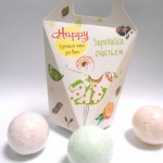 Подарочный набор бурлящих шаров д/ванн "Заряжайся счастьем" 3*40г