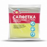 Салфетка хоз вискозные СОЛ 30*38 5шт