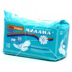 МИЛАНА комфорт софт + гель /бирюзов/ 10шт