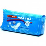 МИЛАНА МАКСИ  драй  /голубые/ 10 шт