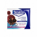 Ср-во от мышей ЧИСТЫЙ ДОМ гранулы 50гр пакет