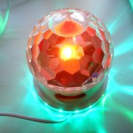 Электрогирлянда LED Проэктор ДИСКО шар (блютуз)