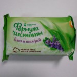 Мыло ЕЖК   Алоэ и шалфей 150 гр Флоу-пак