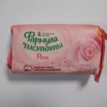 Мыло ЕЖК  Чувственная роза 150 гр Флоу-пак