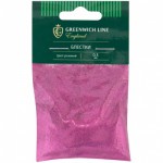 Блестки декоративные Greenwich Line, размер 0,3мм, 20г, розовый DG22012