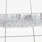 Мишура  №5 150см ЛАЗЕРНАЯ, серебро