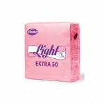 Салфетки PLUSHE Light Extra 40 листов 1-х сл. 22,5*22,5см Светло-розовые