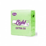 Салфетки PLUSHE Light Extra 40 листов 1-х сл. 22,5*22,5см Светло-салатовые
