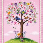Салфетки Bouquet Original Luxe 20 листов Дерево любви 2сл р.33*33см