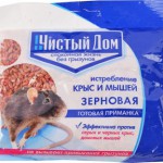 Ср-во от мышей ЧИСТЫЙ ДОМ Зерно 200 гр пакет