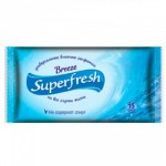 Superfresh Влажные  салф Бриз 15шт