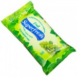 Superfresh Влажные  салф Виноград 15шт