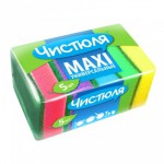 Губка д/п ЧИСТЮЛЯ MAXI 5 шт