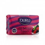 Мыло DURU  80 гр 1 + 1  cream+Малина-Ежевика