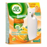 Осв воздуха AIRWICK Авт Антитабак/Апельсин и бергамот 250 мл