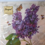 Салфетки Bouquet Original 20 листов Сирень 2сл р.33*33см