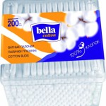 BELLA  Вата на палочках пластик/уп 200 шт.
