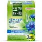 Кр. в бан. ЧЛ д/сухой чувств кожи от 25 л Василек/Шелковица/ Калина/