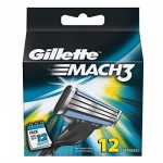 Кассеты  GILL  Mach3   12 шт
