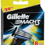 Кассеты  GILL  Mach3   8 шт
