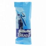 Станок 1 раз Gillette /BLUE II  с увлажн полосой 5шт пакет