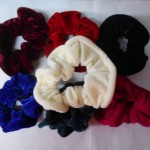 Резинка д. волос Бархат с бортиком