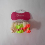 Резинка для волос  Набор 6шт, d2,5см, полиэстер, 3 цвета, 4161-45