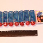 Бигуди Пластмассовые С колпачком 8 шт