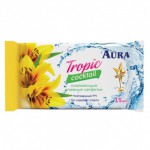Aura Салфетки влажные  15шт Tropic Cocktail