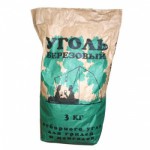 Уголь древесный березовый 3кг