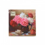 Салфетки Bouquet Original Luxe 20 листов Цветочный натюрморт 2сл р.33*33см