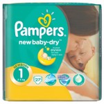 PAMPERS BABY -DRY 1 Ньюборн  2-5 кг 27 шт