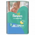 PAMPERS BABY DRY  3 Миди 4 - 9 кг 10 шт
