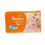Подг BABY DRY Слип&Плей   Макси 8 - 14 кг 68 шт Ромашка