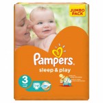 Подг BABY DRY Слип&Плей   Миди 4 - 9 кг 78 шт Ромашка